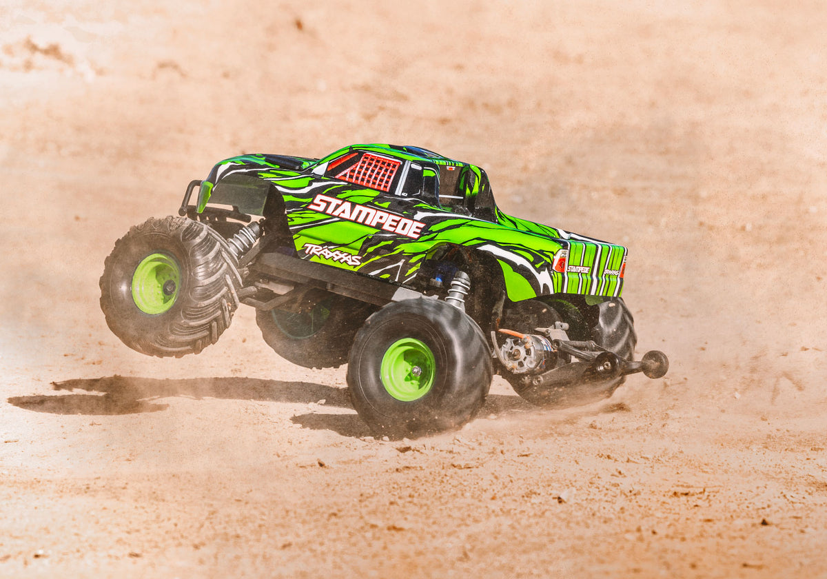 Traxxas 36254-8-GRNX — Traxxas 36254-8-GRNX Stampede 2WD XL-5 w/Battery