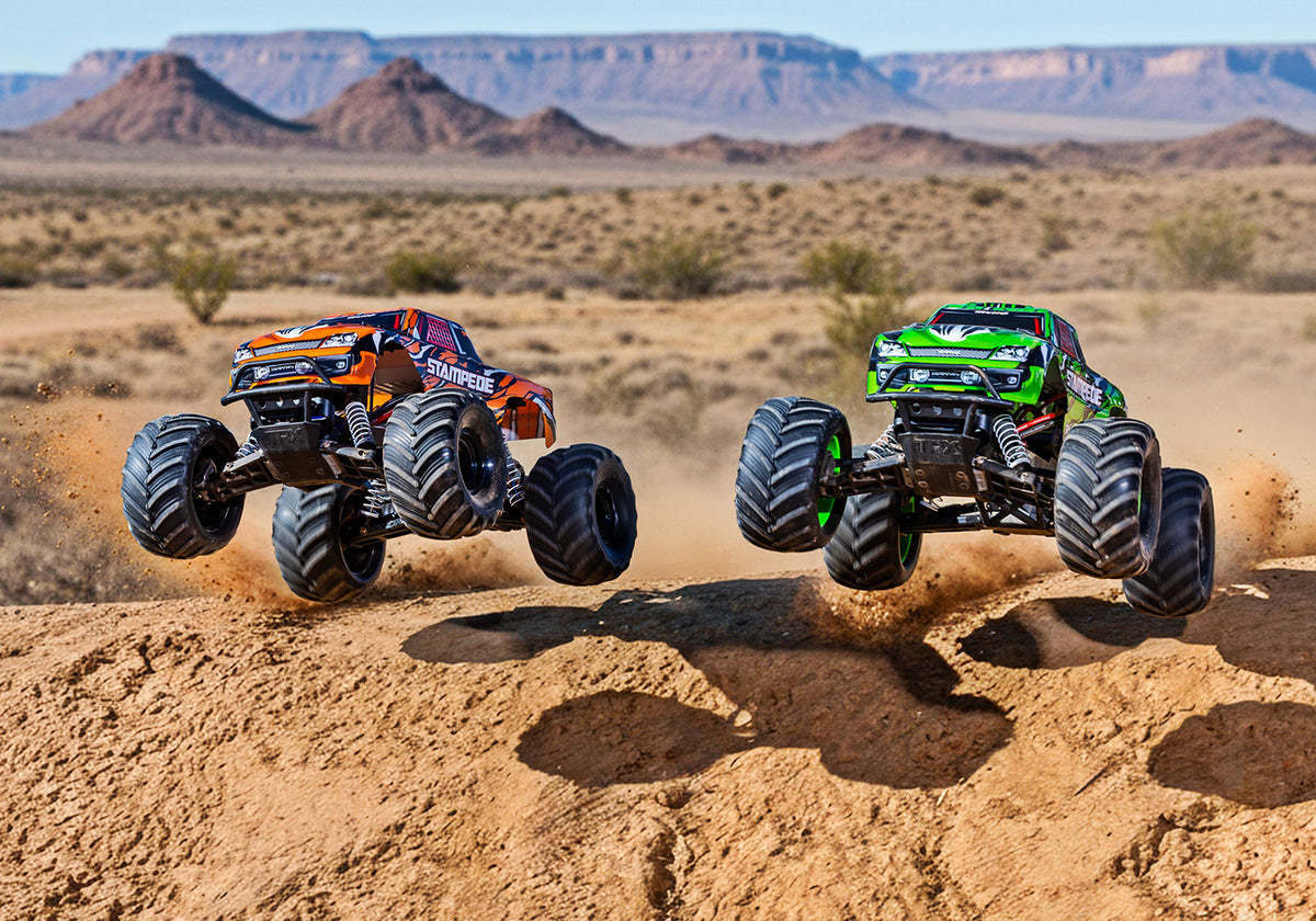 Traxxas 36254-8-ORNG — Traxxas 36254-8-ORNG Stampede 2WD XL-5 w/Battery