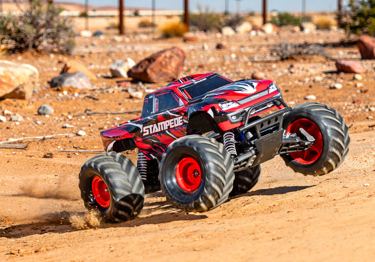 Traxxas 36254-8-REDX — Traxxas 36254-8-REDX Stampede 2WD XL-5 w/Battery