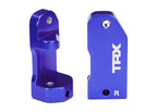 Traxxas 3632A — Traxxas 3632A Blue Aluminum Caster Blocks (L&R)