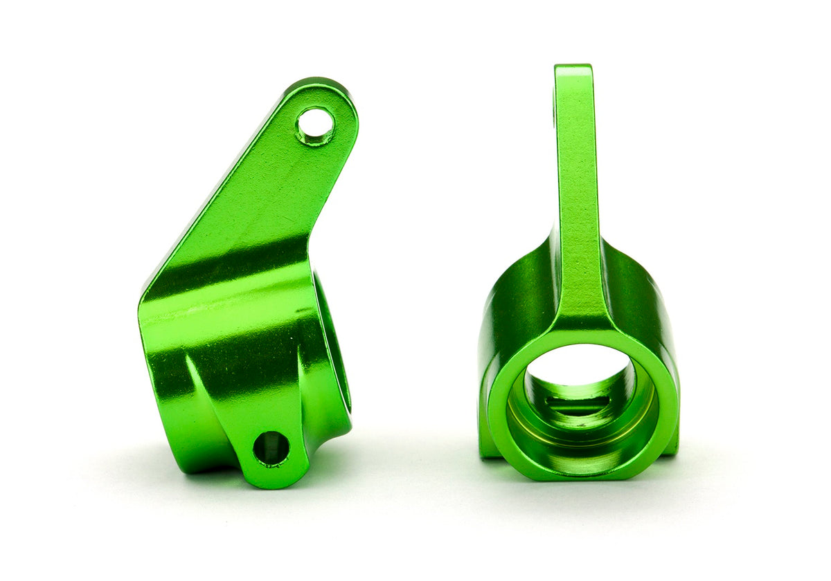Traxxas 3636G — Traxxas 3636G Green Aluminum Steering Blocks (L&R)