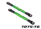 Traxxas 3644G — Traxxas 3644G TUBES 73 mm Green Aluminum Rear Camber Links (2)
