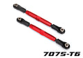 Traxxas 3643R — Traxxas 3643R TUBES Red Aluminum 83 mm Front Camber Links (2)
