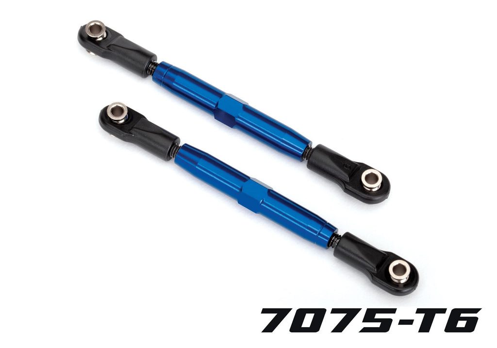 Traxxas 3644X — Traxxas 3644X TUBES 73 mm Blue Aluminum Rear Camber Links (2)