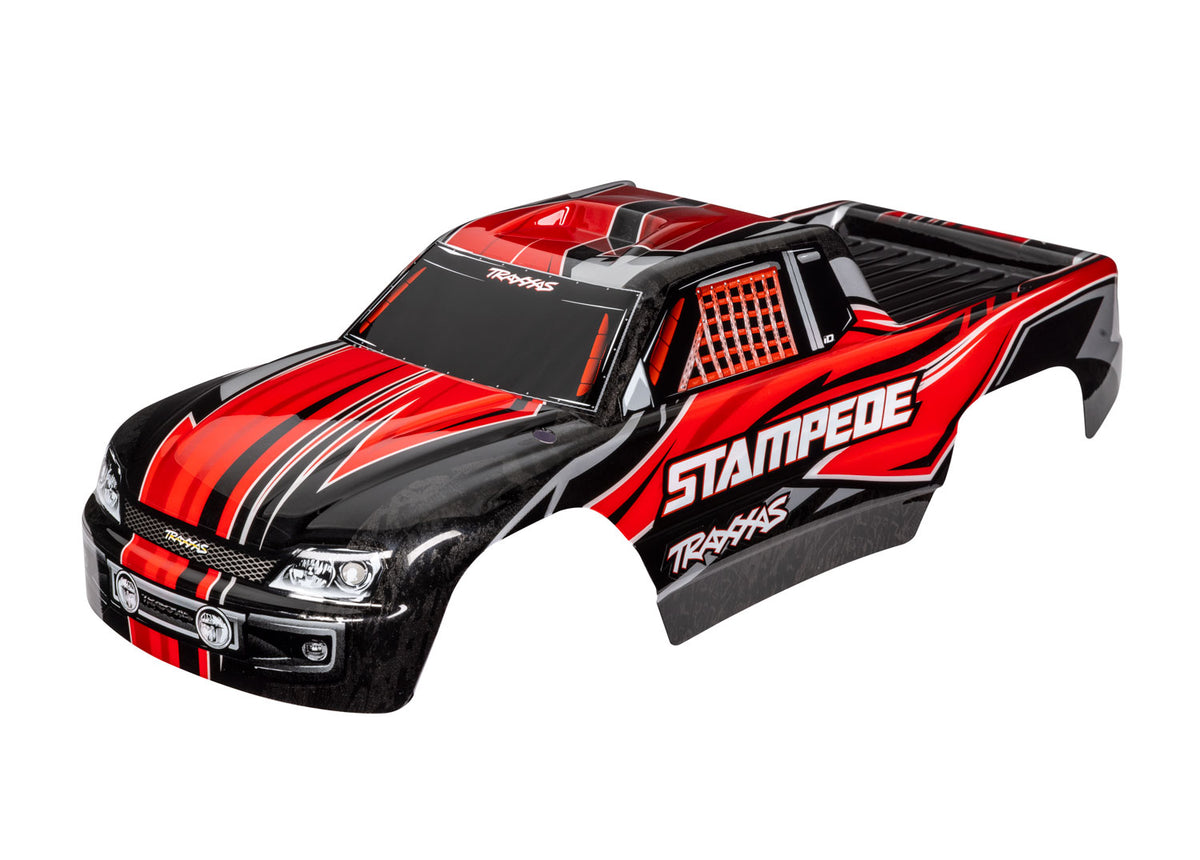 Traxxas 3651 — Traxxas 3651 Stampede 2WD Red Body