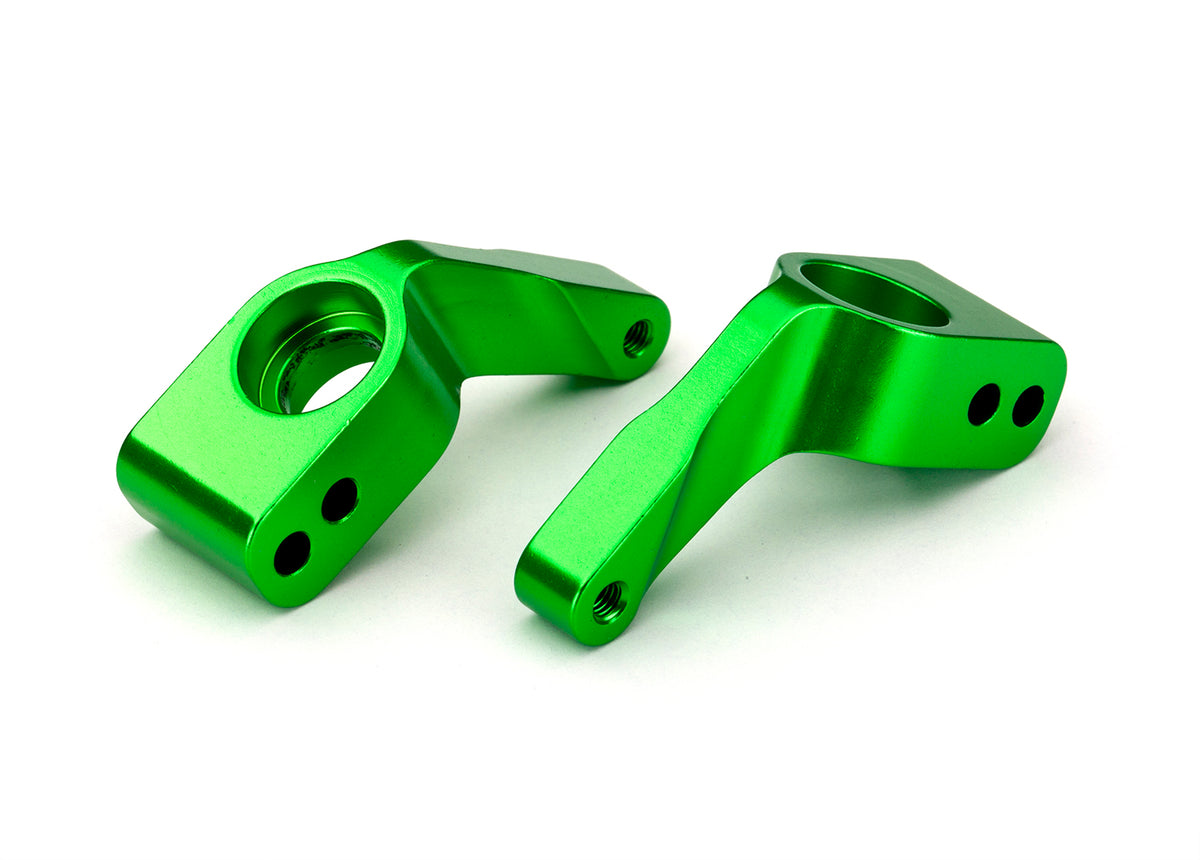 Traxxas 3652G — Traxxas 3652G Green Aluminum Axle Carriers (L&R)