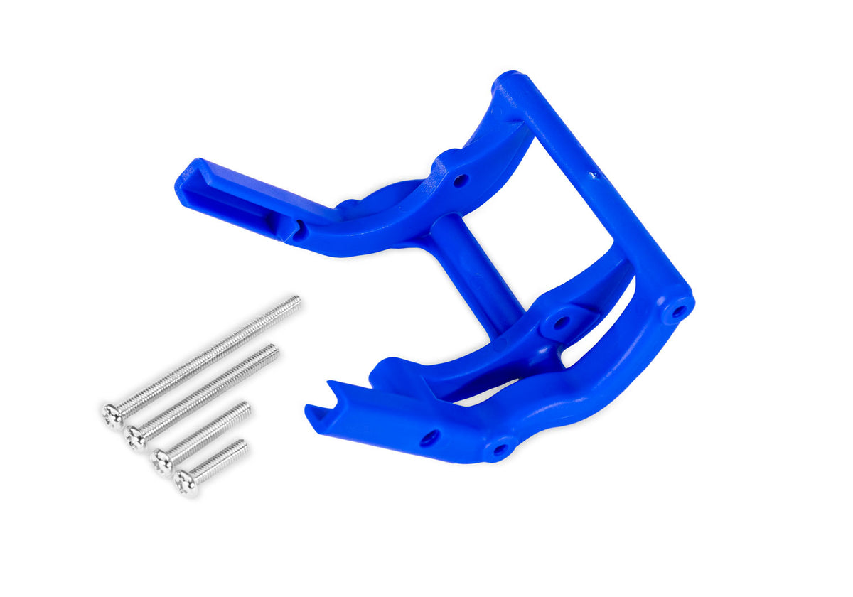 Traxxas 3677-BLUE — Traxxas 3677-BLUE Blue Wheelie Bar Mount