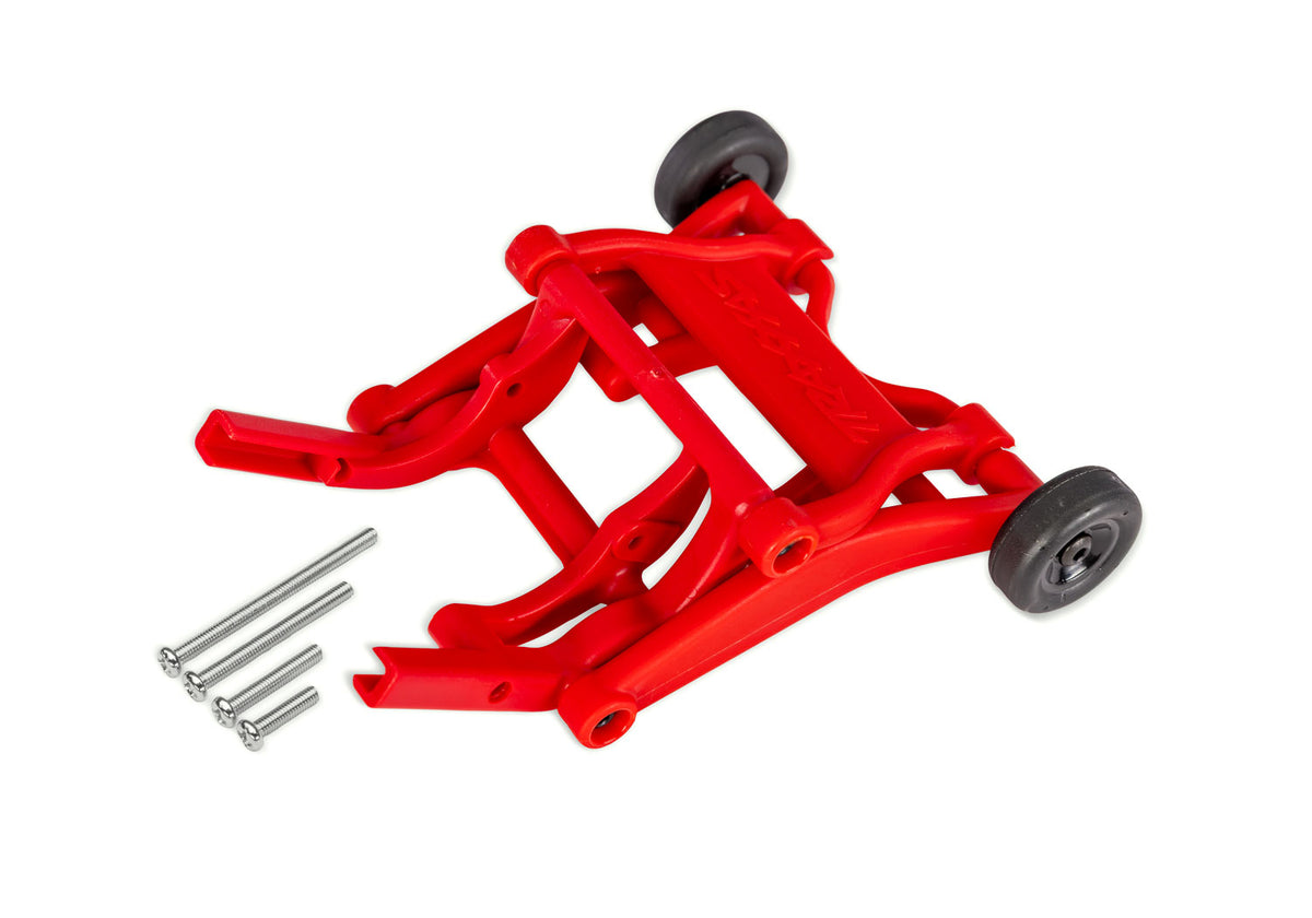 Traxxas 3678-RED — Traxxas 3678-RED Red Assembled Wheelie Bar & Screws