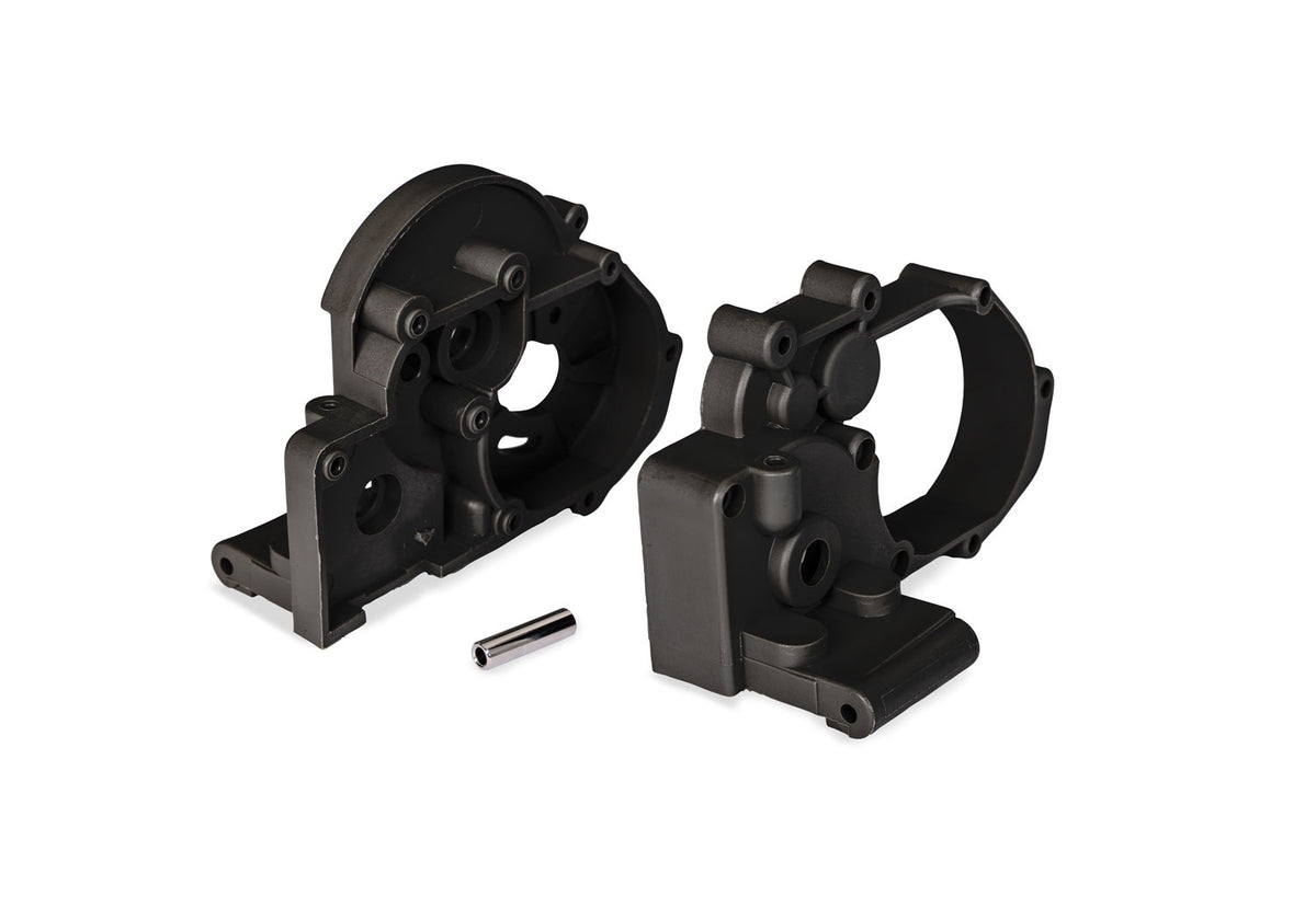 Traxxas 3691-BLK — Traxxas 3691-BLK Magnum 272 Black Gearbox Halves (L&R)