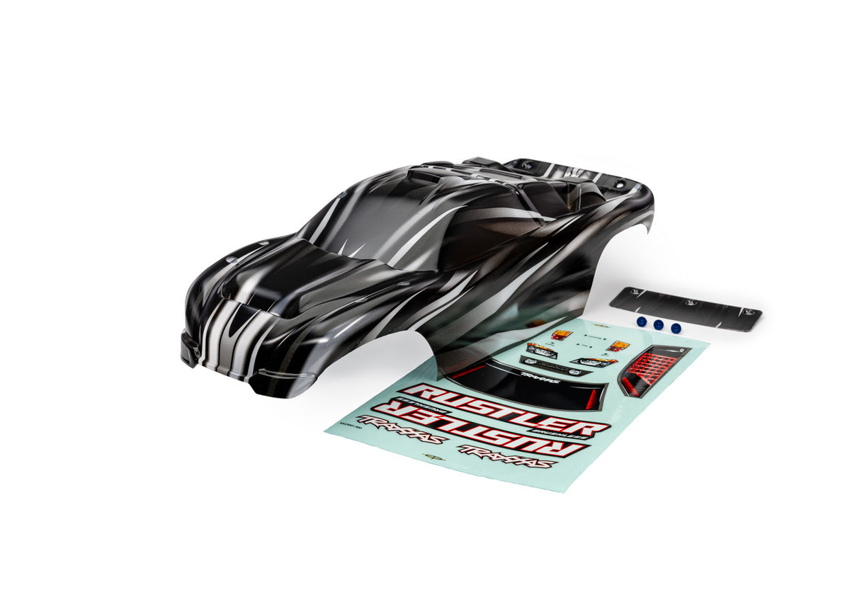 Traxxas 3721X — Traxxas 3721X Rustler 2WD ProGraphix Body