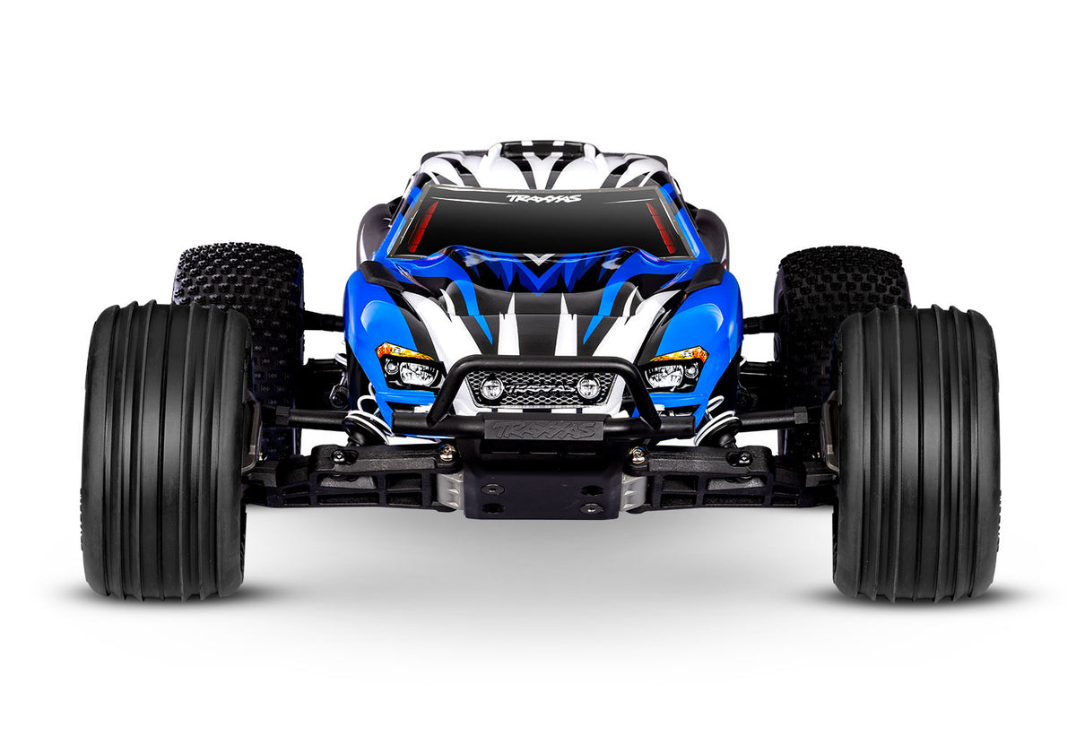 Traxxas 37254-8-BLUEX — Traxxas 37254-8-BLUEX Rustler 2WD XL-5 w/Battery