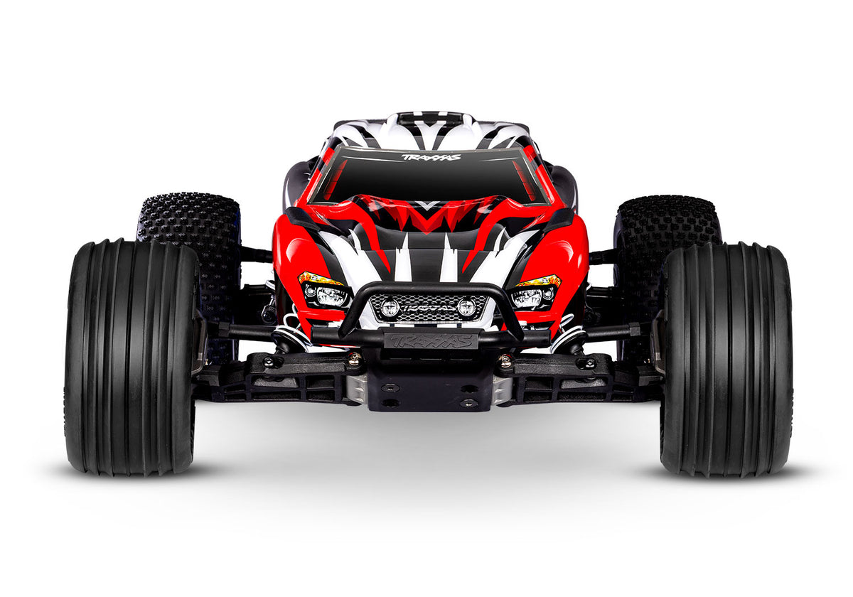 Traxxas 37254-8-REDX — Traxxas 37254-8-REDX Rustler 2WD XL-5 w/Battery