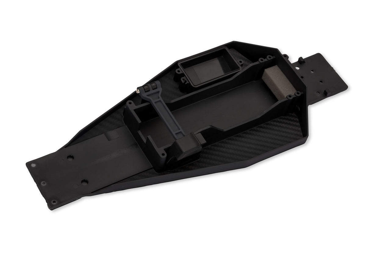 Traxxas 3728-BLK — Traxxas 3728-BLK Black Lower Chassis