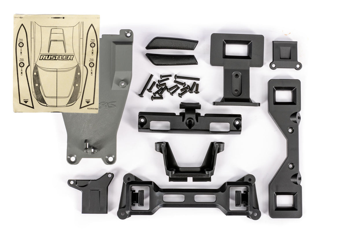 Traxxas 3734R — Traxxas 3734R Body Conversion Kit Rustler