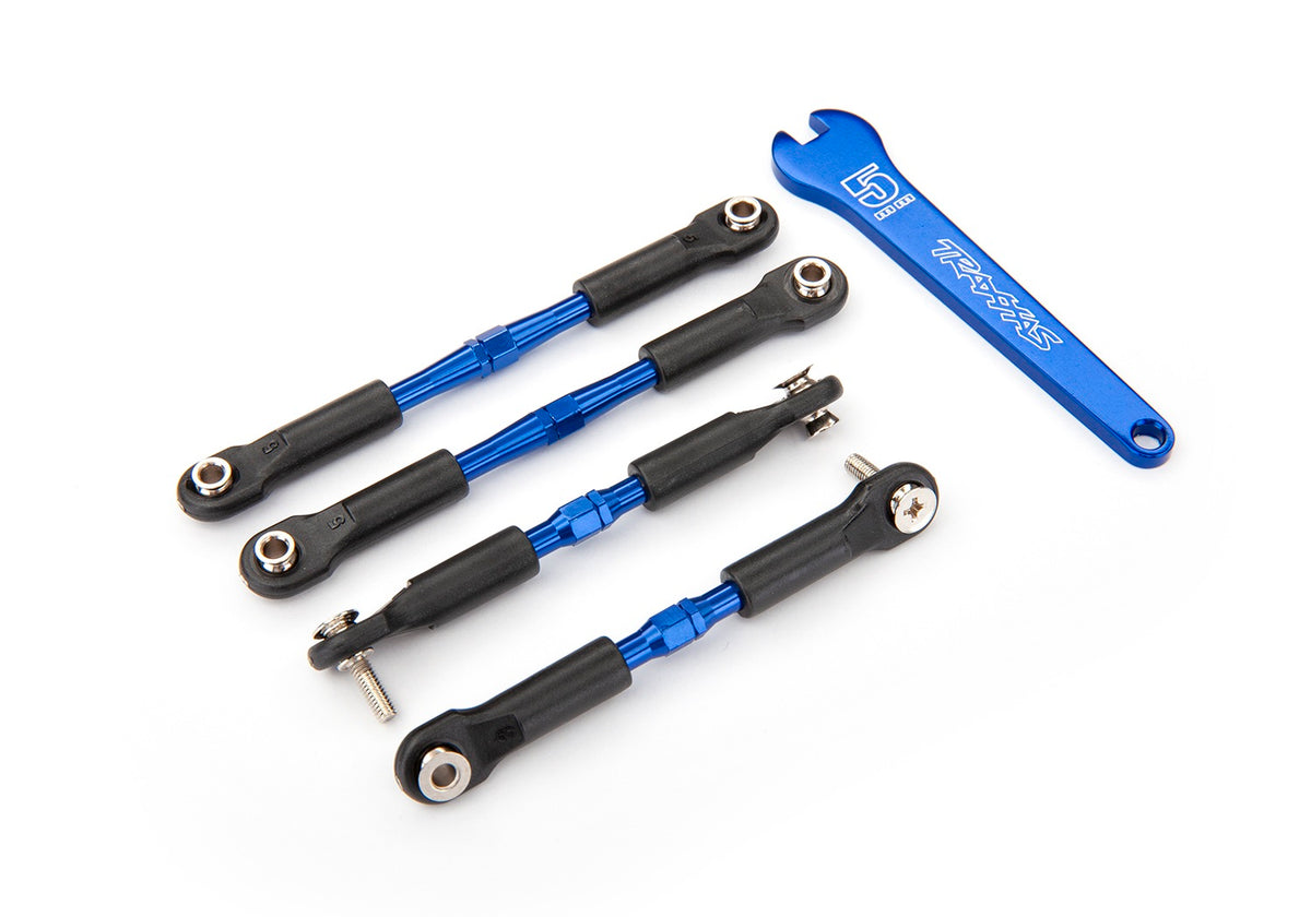 Traxxas 3741A — Traxxas 3741A Blue Aluminum Camber Link Set (F&R)