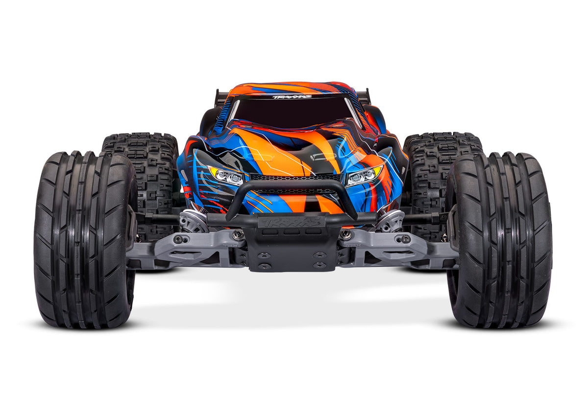 Traxxas 37454-4-ORNG — Traxxas 37454-4-ORNG Rustler 2WD Brushless