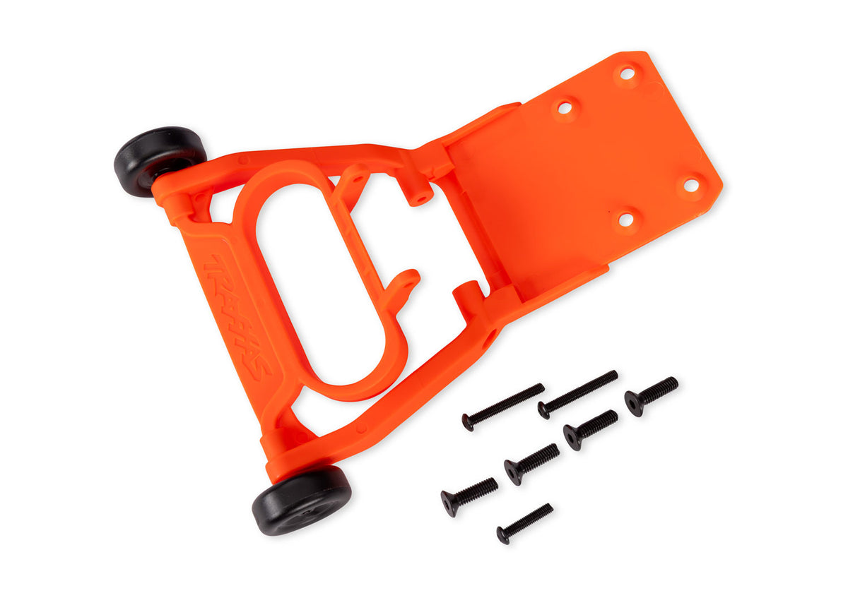 Traxxas 3761-ORNG — Traxxas 3761-ORNG Orange Assembled Wheelie Bar & Screws