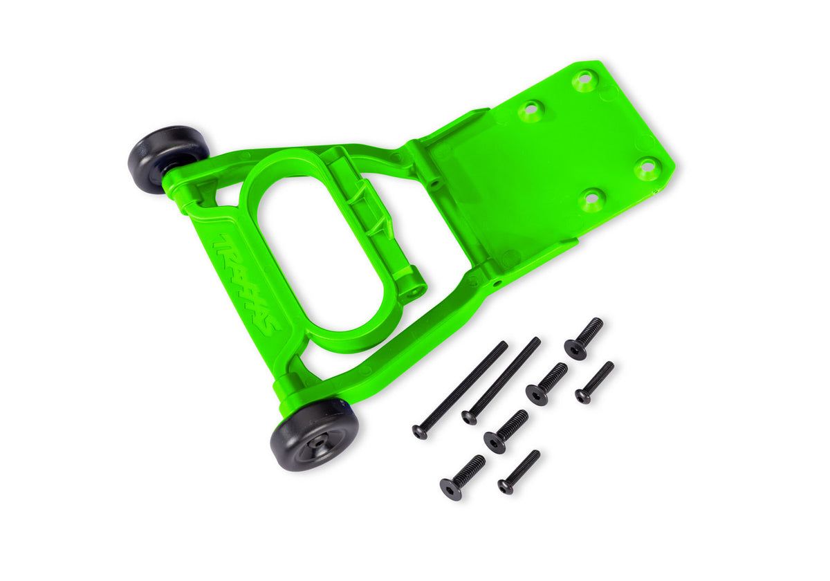 Traxxas 3763-GRN — Traxxas 3763-GRN Green Assembled Wheelie Bar & Screws
