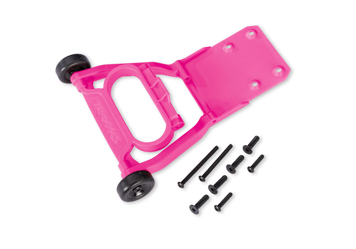 Traxxas 3763-PINK — Traxxas 3763-PINK Pink Assembled Wheelie Bar & Screws