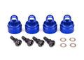 Traxxas 3767A — Traxxas 3767A Blue Aluminum Shock Caps (4)