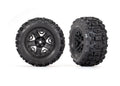 Traxxas 3778 — Traxxas 3778 2.8" Black 5-Spoke Wheels & Sledgehammer Tires (2)
