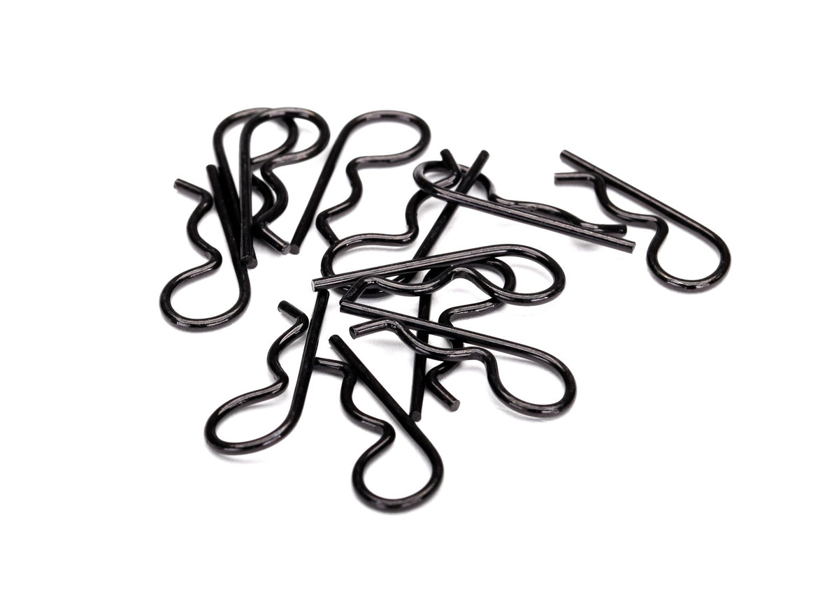 Traxxas 3934A — Traxxas 3934A Black Heavy-Duty Body Clips (12)
