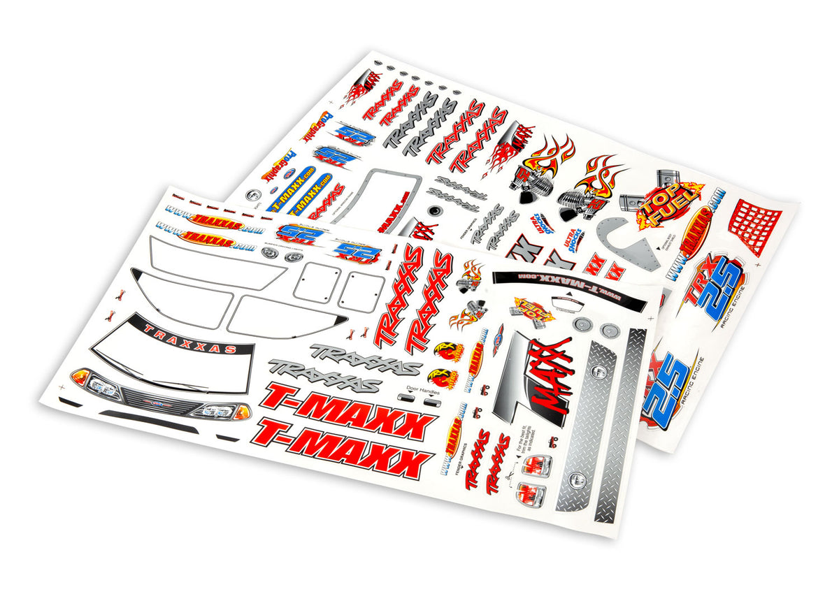Traxxas 4913 — Traxxas 4913 T-Maxx Decal Sheets