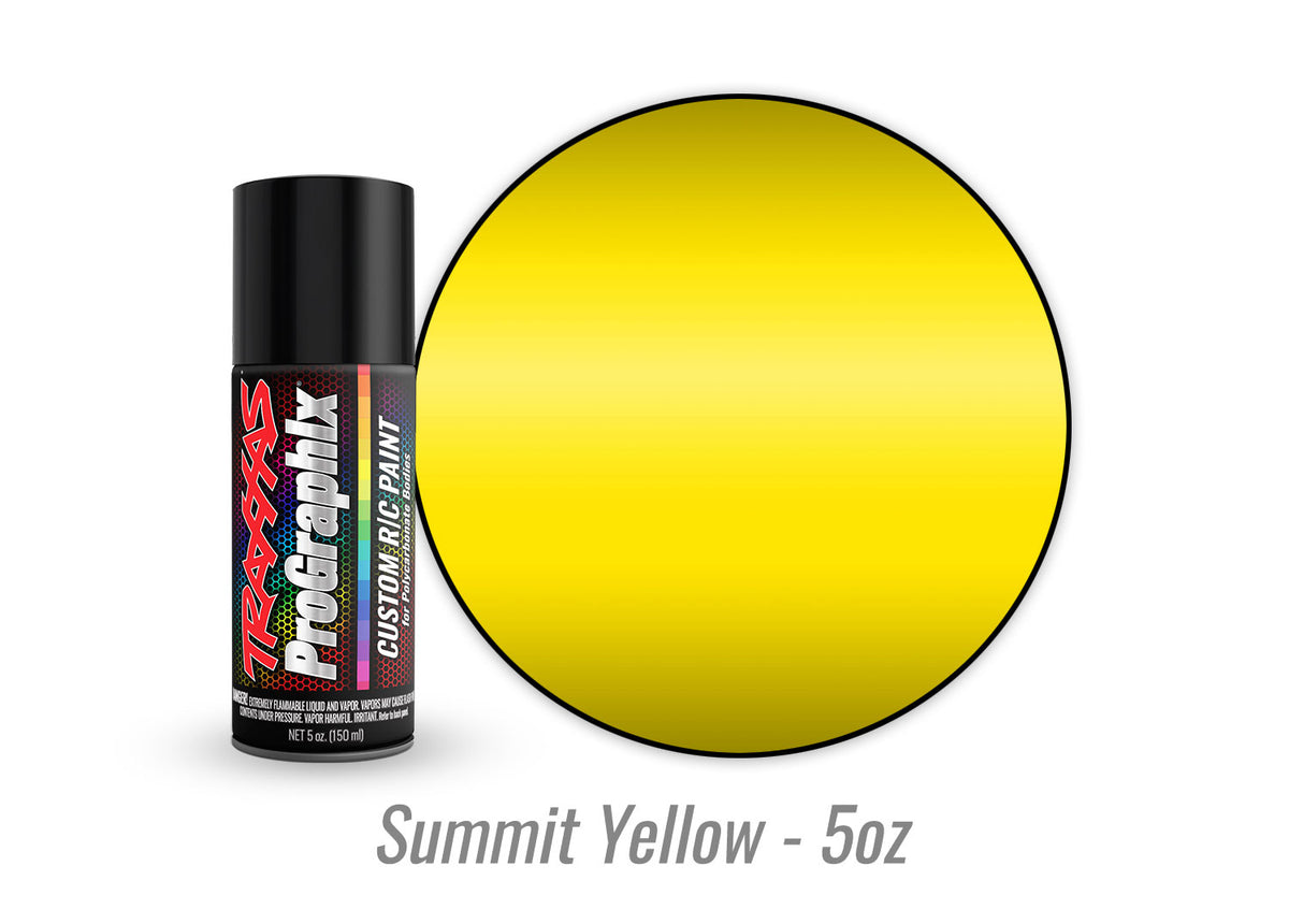Traxxas 5053 — Traxxas 5053 Summit Yellow ProGraphix Spray Paint (5 oz)