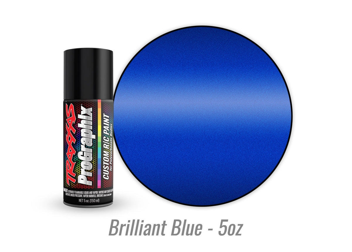 Traxxas 5054 — Traxxas 5054 Brilliant Blue ProGraphix Spray Paint (5 oz)