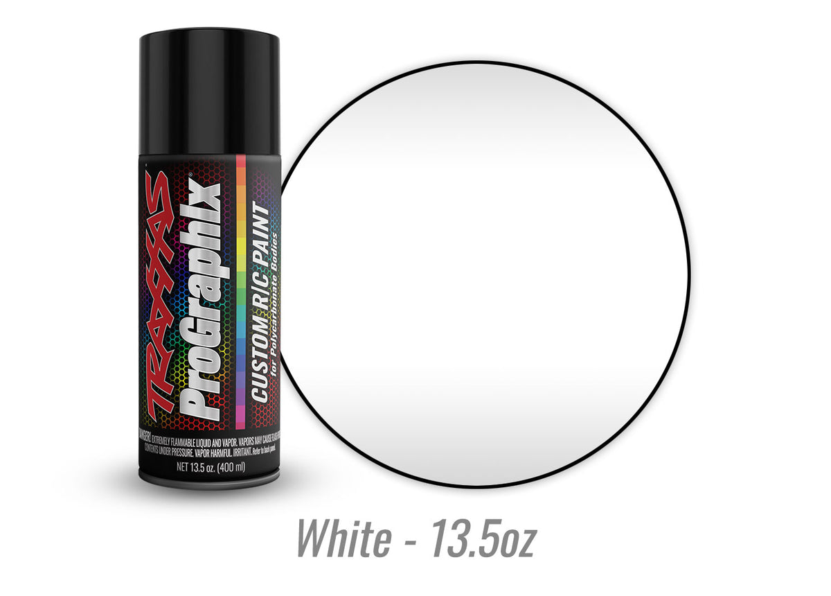 Traxxas 5056X — Traxxas 5056X White ProGraphix Spray Paint (13.5 oz)