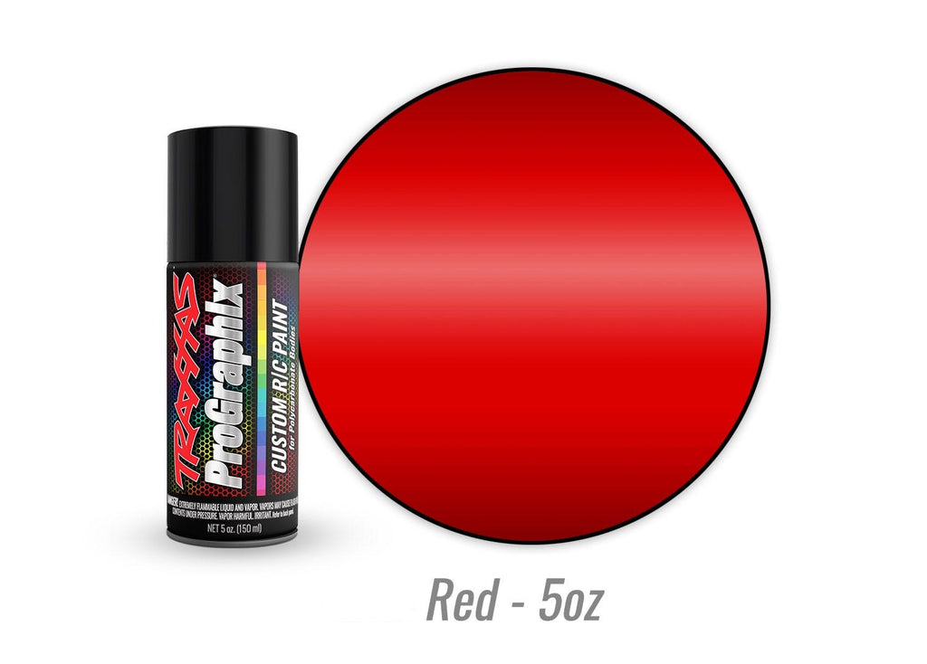 Traxxas 5057 — Traxxas 5057 Red ProGraphix Spray Paint (5 oz)
