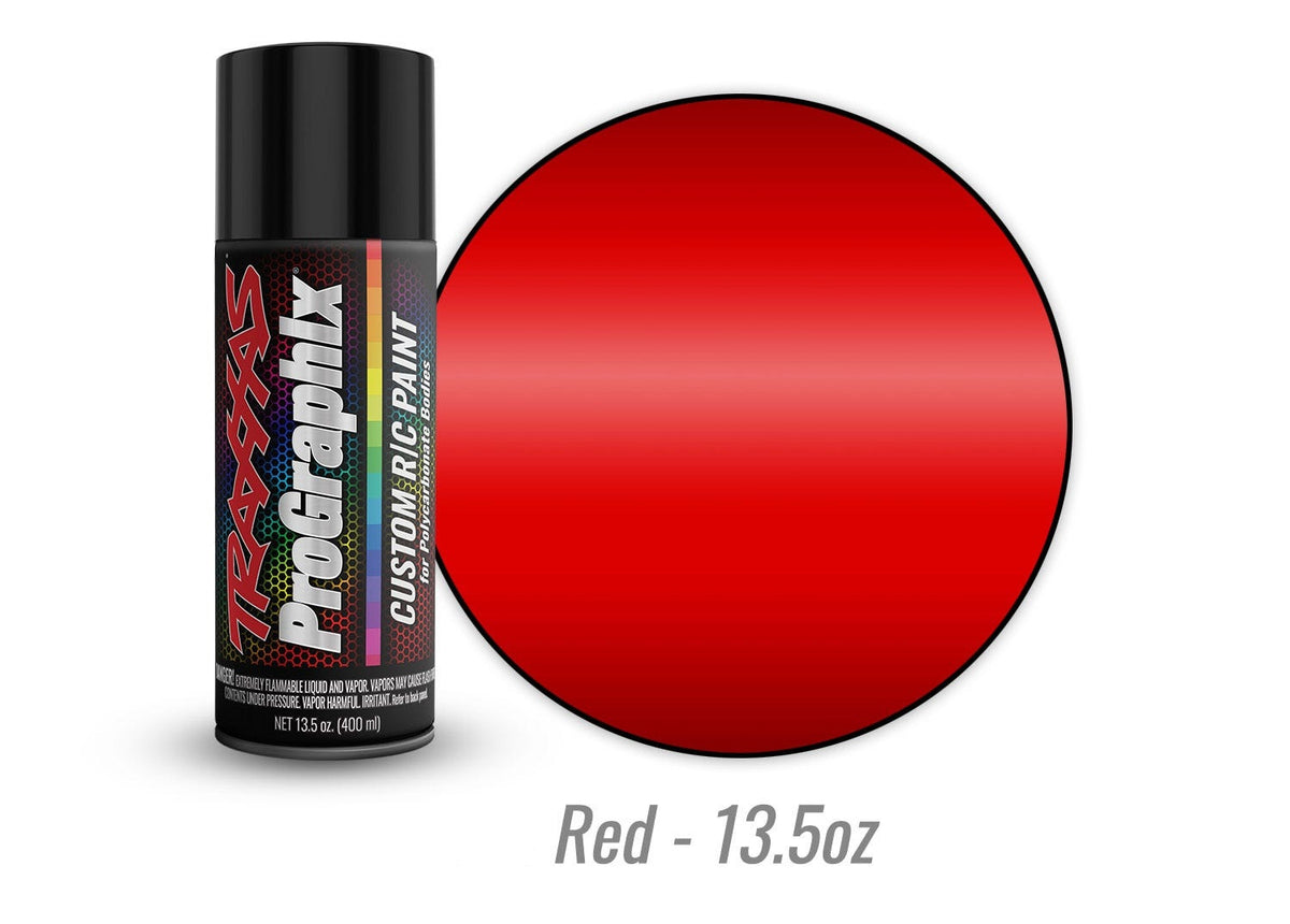 Traxxas 5057X — Traxxas 5057X Red ProGraphix Paint (13.5 oz Spray Can)