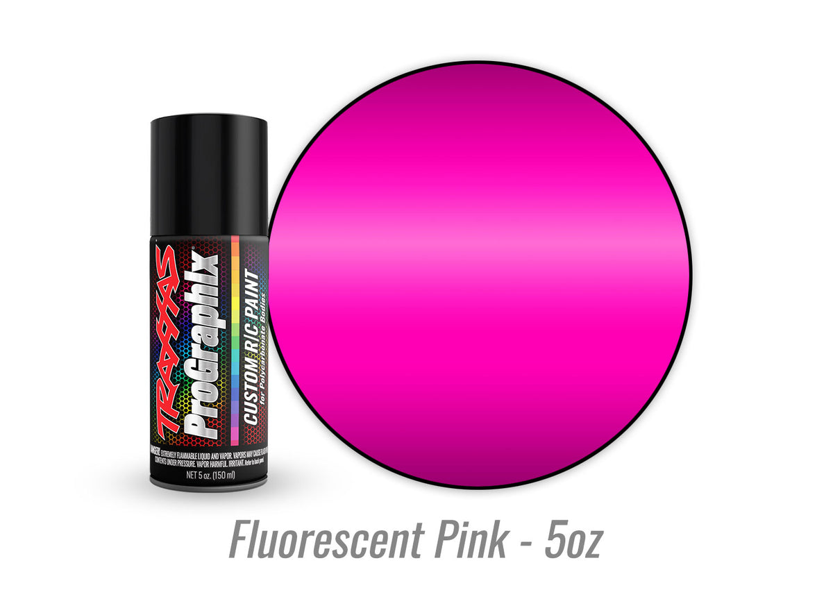 Traxxas 5065 — Traxxas 5065 Fluorescent Pink ProGraphix Spray Paint (5 oz)