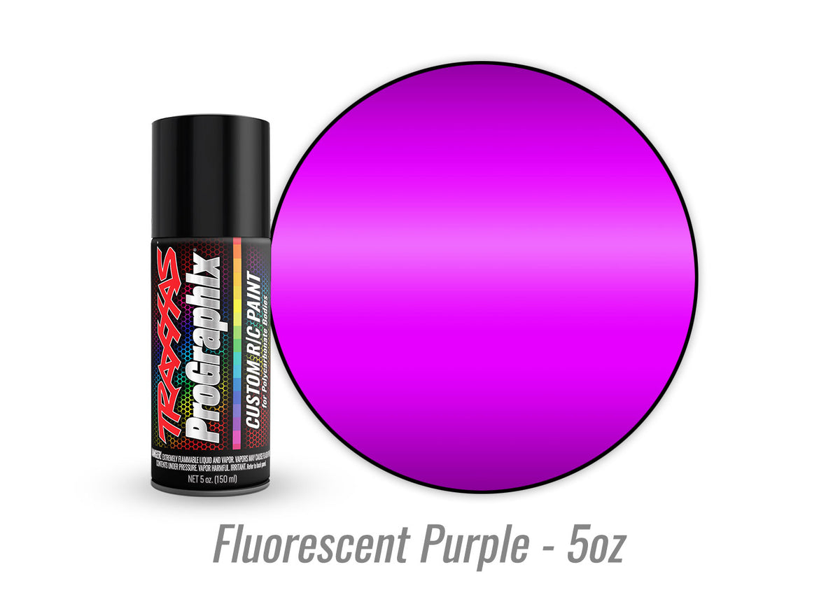 Traxxas 5066 — Traxxas 5066 Fluorescent Purple ProGraphix Spray Paint (5 oz)
