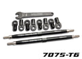 Traxxas 5338A — Traxxas 5338A TUBES 128 mm Black Aluminum Toe Links (2)