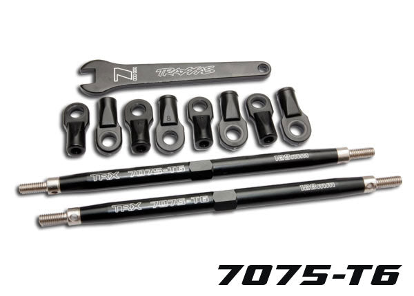 Traxxas 5338A — Traxxas 5338A TUBES 128 mm Black Aluminum Toe Links (2)