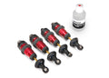 Traxxas 5460R — Traxxas 5460R 1/10 Red Aluminum Short GTR Shocks (4)