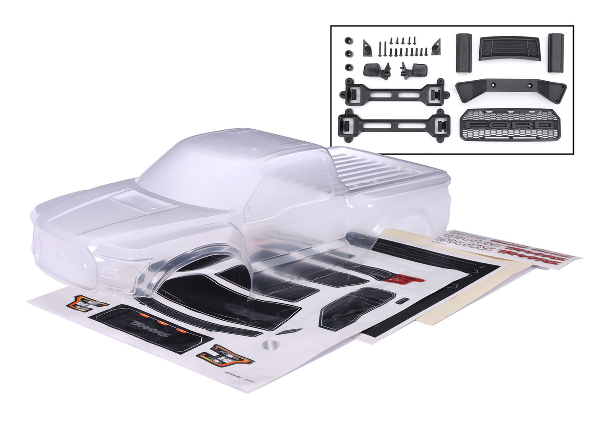 Traxxas 5916 — Traxxas 5916 2017 Ford Raptor Clear Body