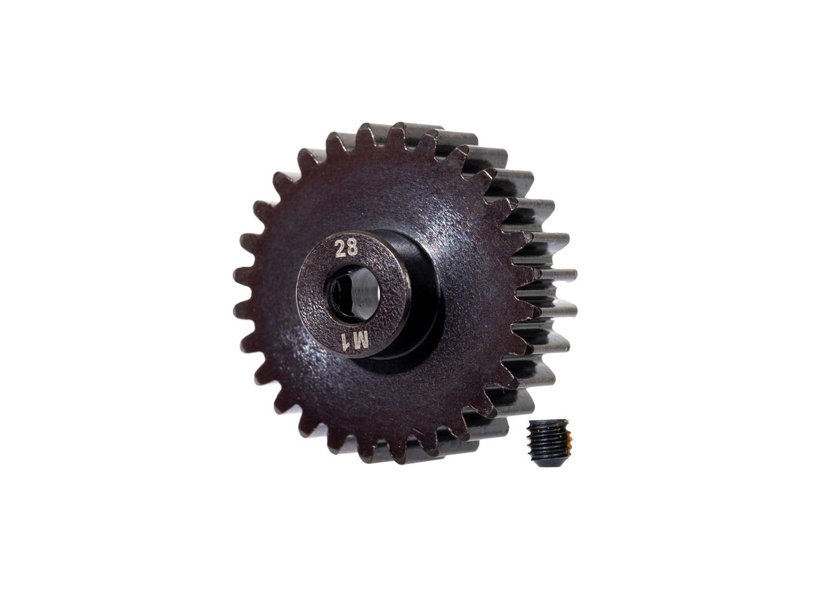 Traxxas 6467 — Traxxas 6467 28-Tooth Machined Pinion Gear (1.0 Mod) 5 mm Bore