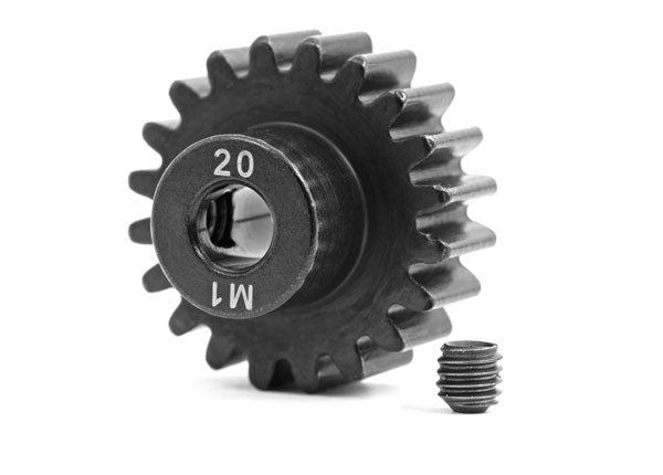 Traxxas 6494R — Traxxas 6494R 20-Tooth Machined Pinion Gear (1.0 Mod) 5 mm Bore