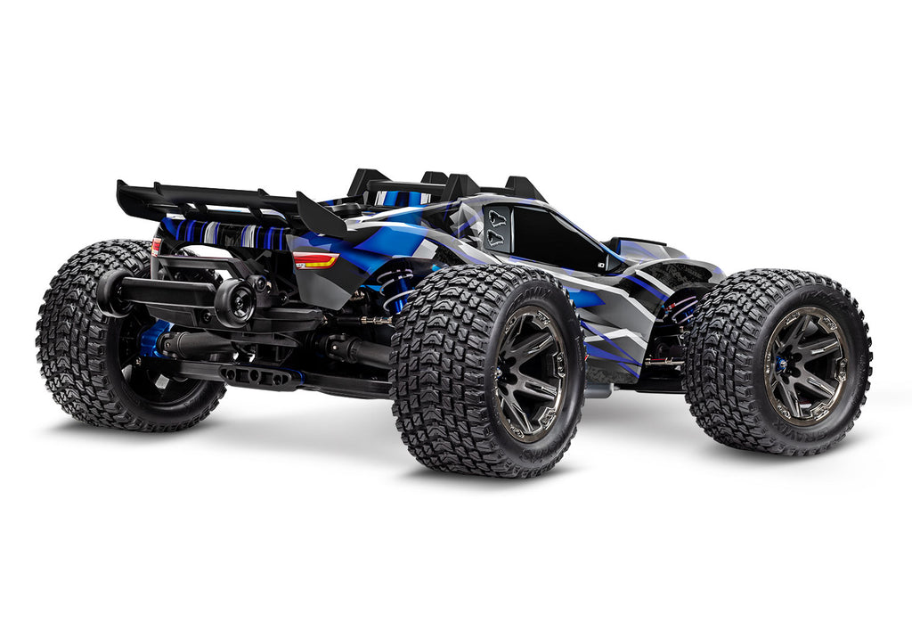 Traxxas 67097-4-BLUE — Traxxas 67097-4-BLUE Rustler 4X4 VXL Ultimate