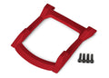 Traxxas 6728R — Traxxas 6728R Rustler 4X4 Red Roof Skid Plate with Screws