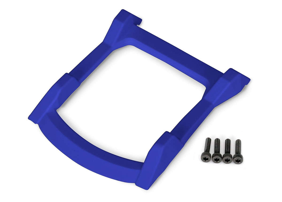 Traxxas 6728X — Traxxas 6728X Rustler 4X4 Blue Roof Skid Plate with Screws