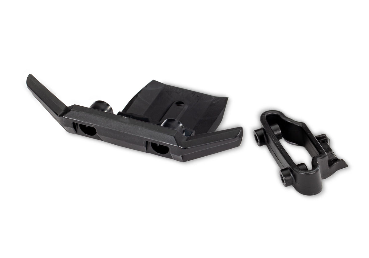 Traxxas 6736-BLK — Traxxas 6736-BLK Rustler 4X4 Front Bumper and Support