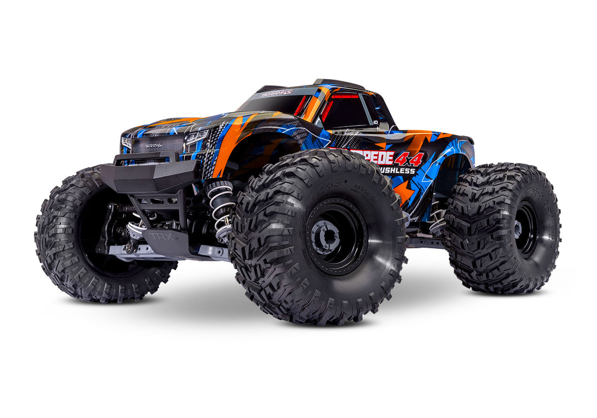 Traxxas 67454-4-ORNG — Traxxas 67454-4-ORNG Stampede 4X4 Brushless
