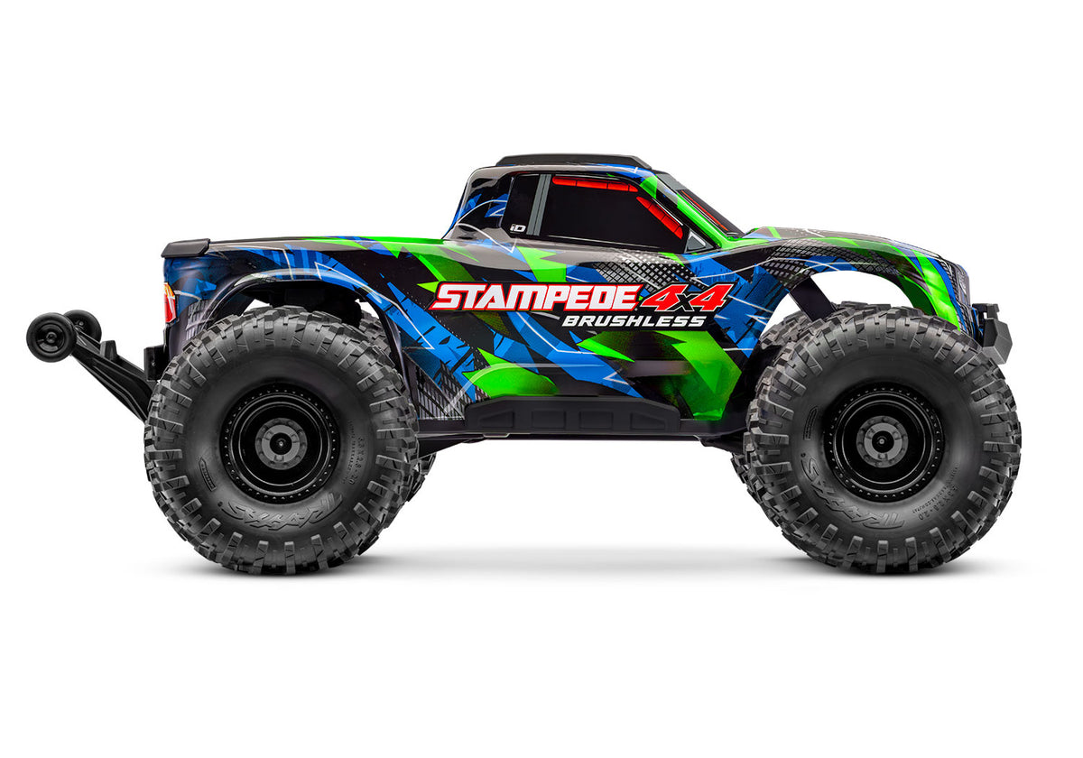 Traxxas 67454-4-GRN — Traxxas 67454-4-GRN Stampede 4X4 Brushless