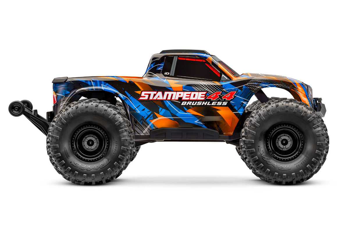 Traxxas 67454-4-ORNG — Traxxas 67454-4-ORNG Stampede 4X4 Brushless