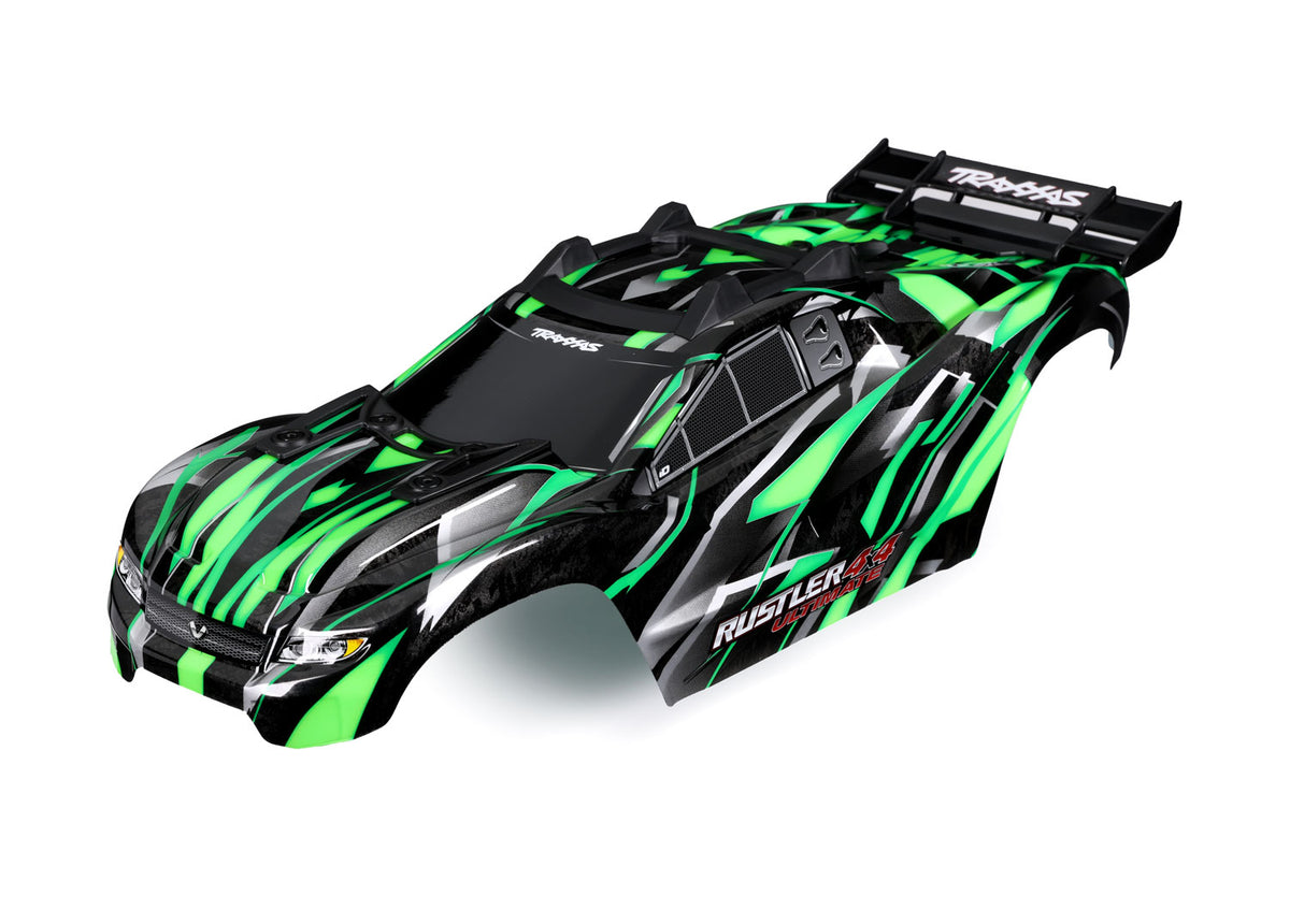 Traxxas 6749-GRN — Traxxas 6749-GRN Rustler 4X4 Ultimate Green Body
