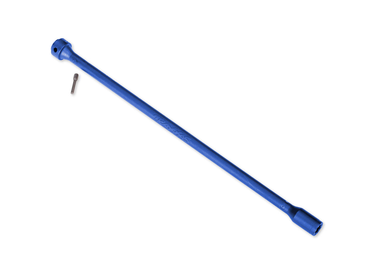 Traxxas 6767X-BLUE — Traxxas 6767X-BLUE Blue Center Driveshaft