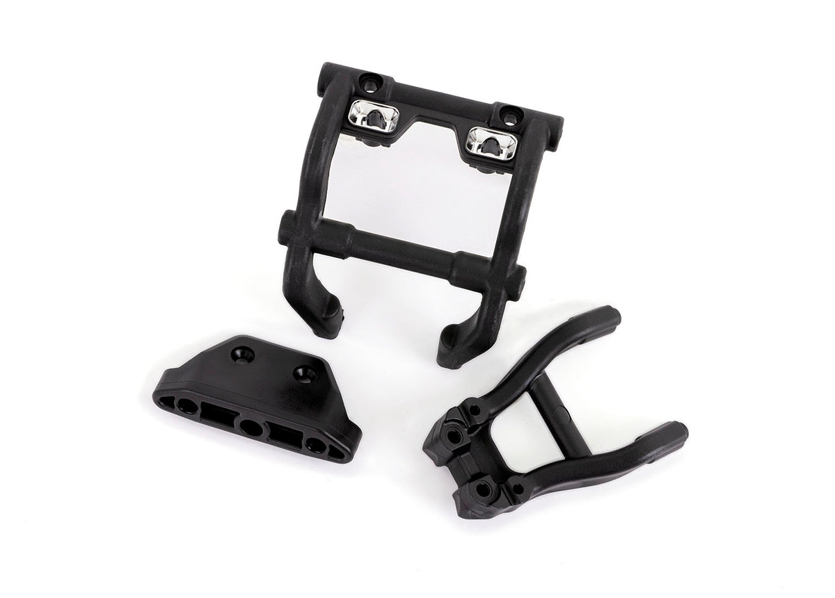 Traxxas 6777X — Traxxas 6777X LED Wheelie Bar Mounts with Rear Skid Plate